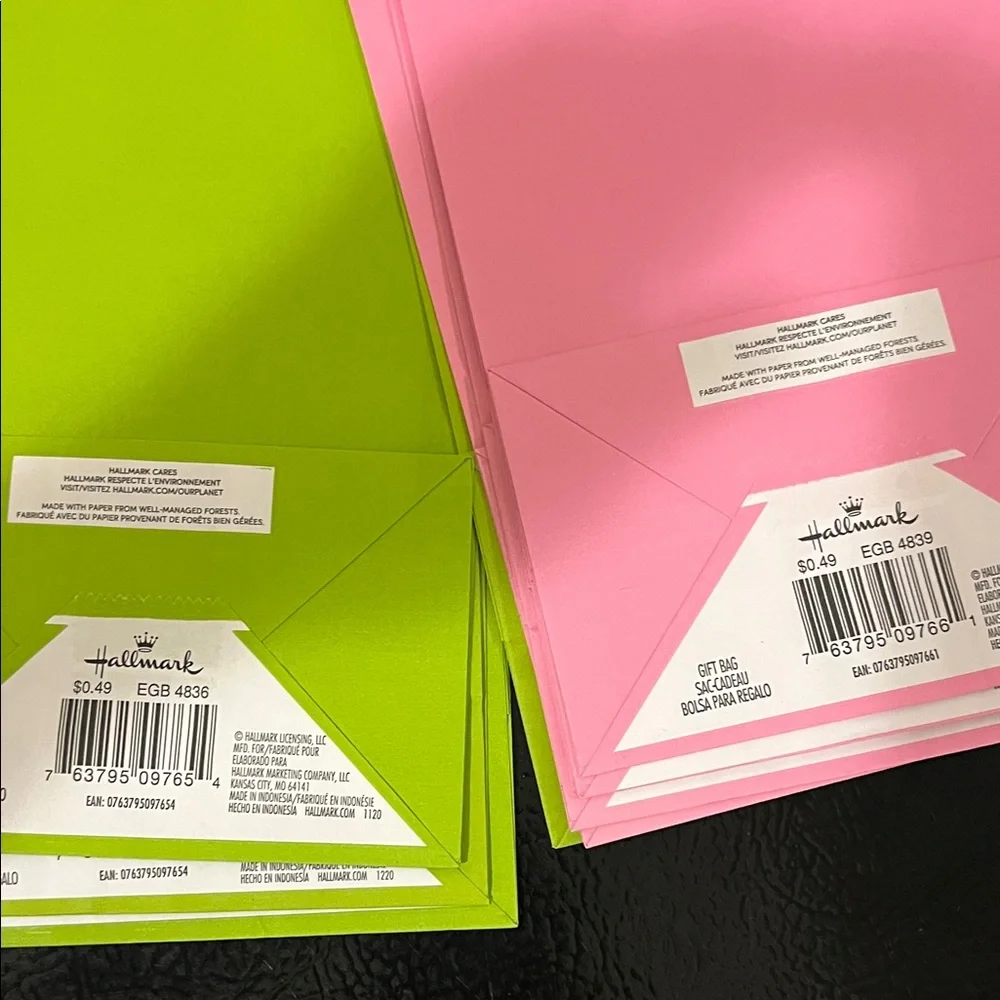 AKA Floral and Green Gift Bags Set